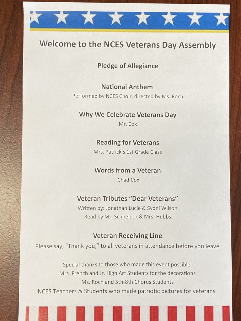 Veterans Day Assembly 11-9-22